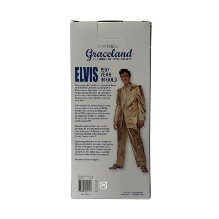 Elvis: 1957 Year In Gold Head Knocker