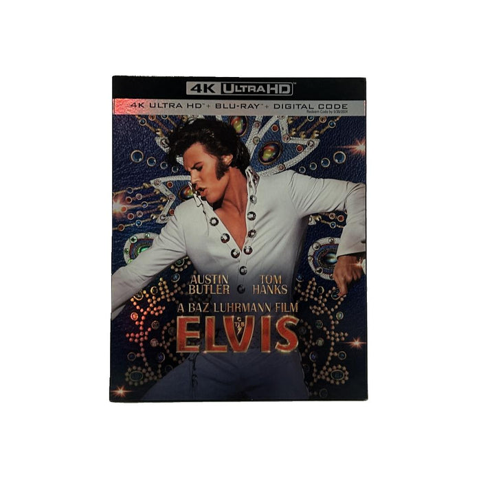 Elvis (2022) Movie 4K Ultra HD + Blu Ray DVD