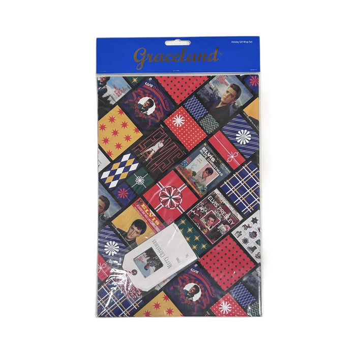 Elvis Album Cover Gift Wrap Set