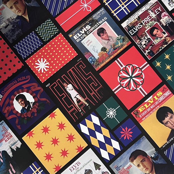 Elvis Album Cover Gift Wrap Set