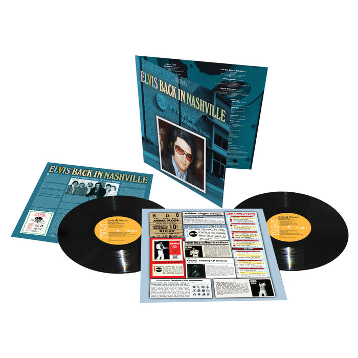 Elvis Back In Nashville Vinyl LP Set