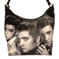 Elvis Black and White Collage Handbag