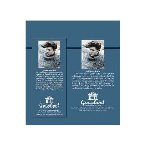 Elvis Blue Sweater Magnet and Bookmark Set