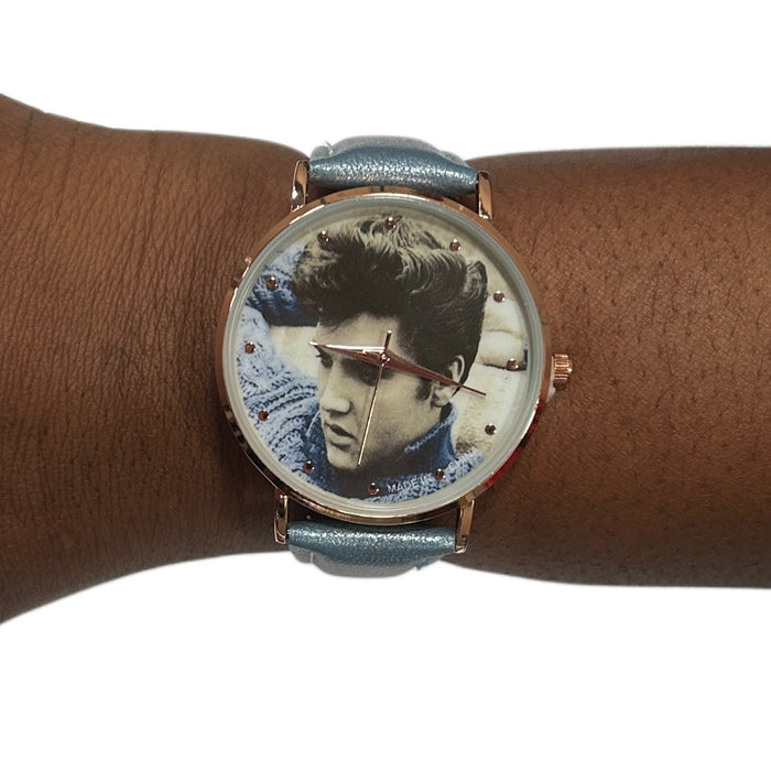 Elvis Blue Sweater Watch