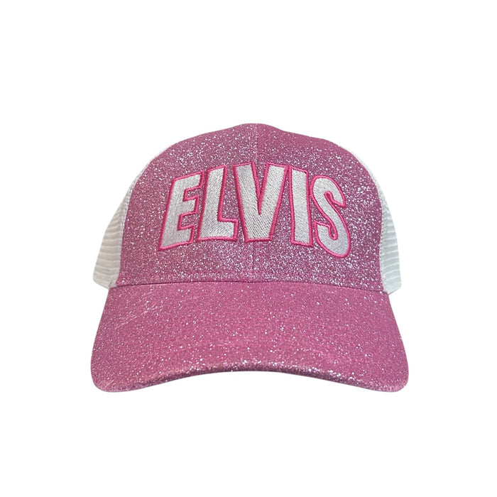 Elvis Glitter Mesh Cap