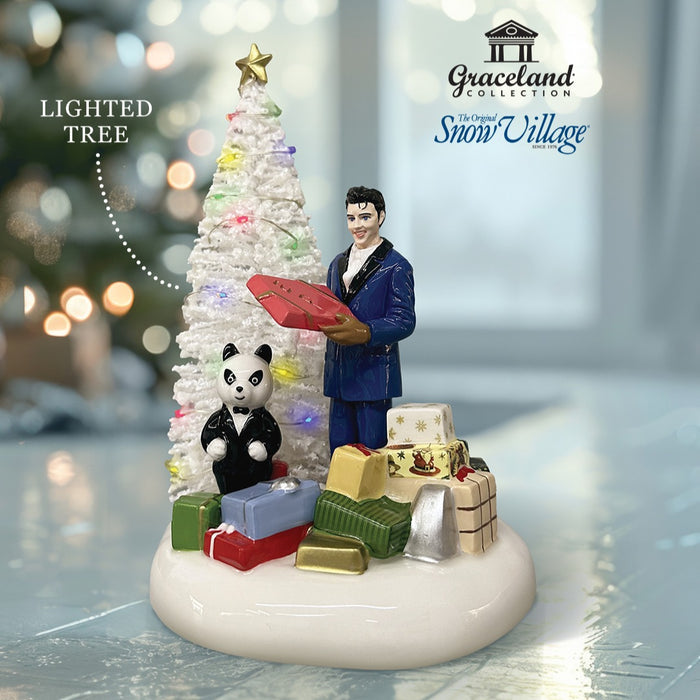Elvis Passes Out The Gifts