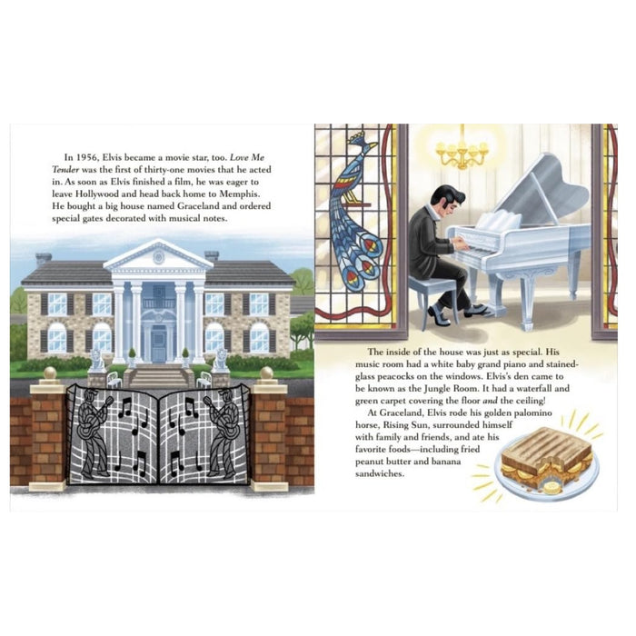 Elvis Presley: A Little Golden Book Biography