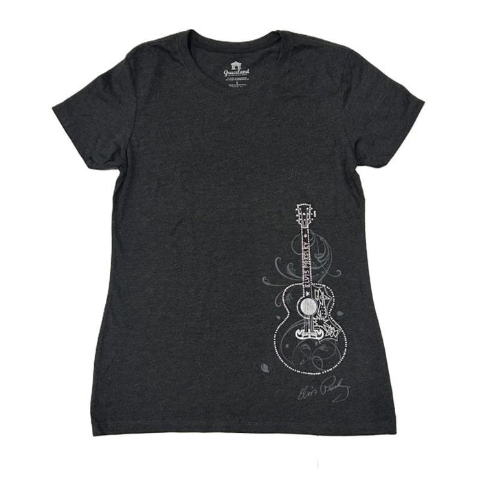 Elvis Presley Bling Guitar Women's T-Shirt