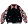 Elvis Presley Pink Retro Varsity Jacket