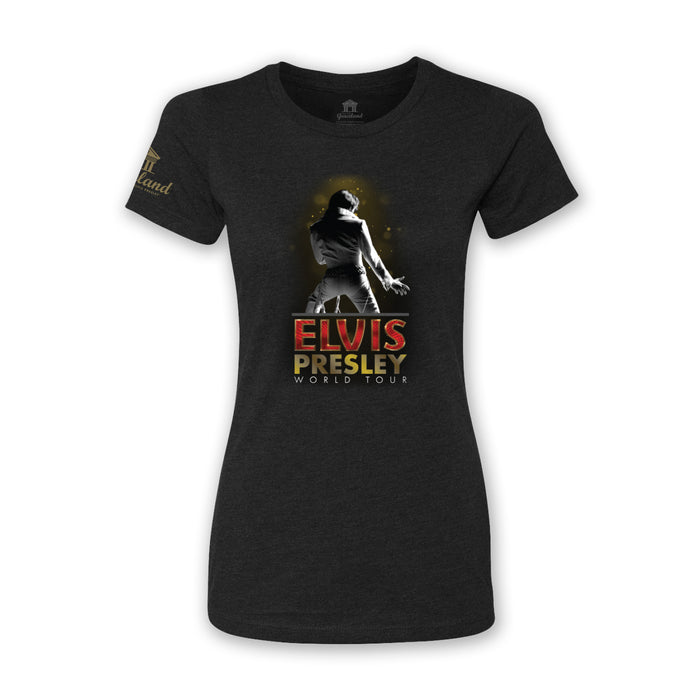 Elvis Presley World Tour Women's T-Shirt