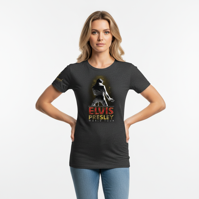 Elvis Presley World Tour Women's T-Shirt