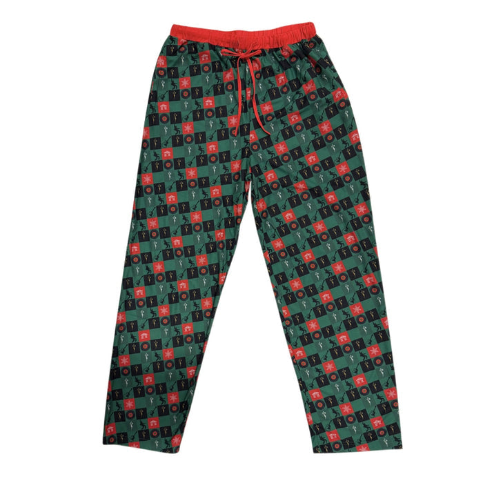 Elvis Rock N Roll Christmas Pajama Pants