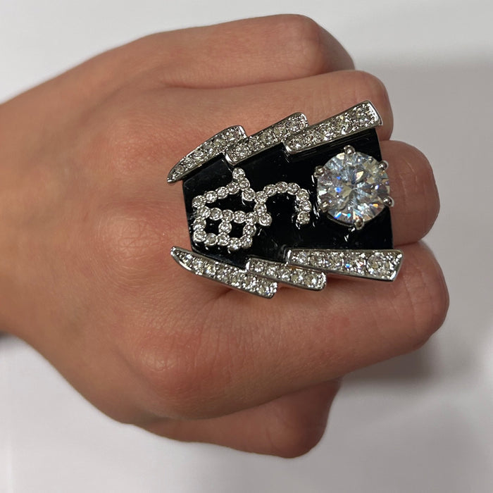 Elvis Signature Style: Gold Plated TCB Ring