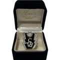Elvis Signature Style: Gold Plated TCB Ring