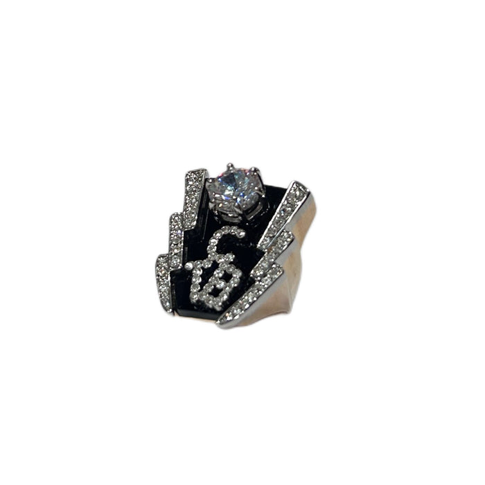 Elvis Signature Style: Gold Plated TCB Ring