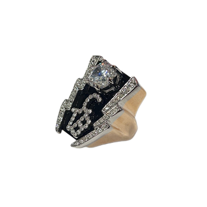 Elvis Signature Style: Gold Plated TCB Ring