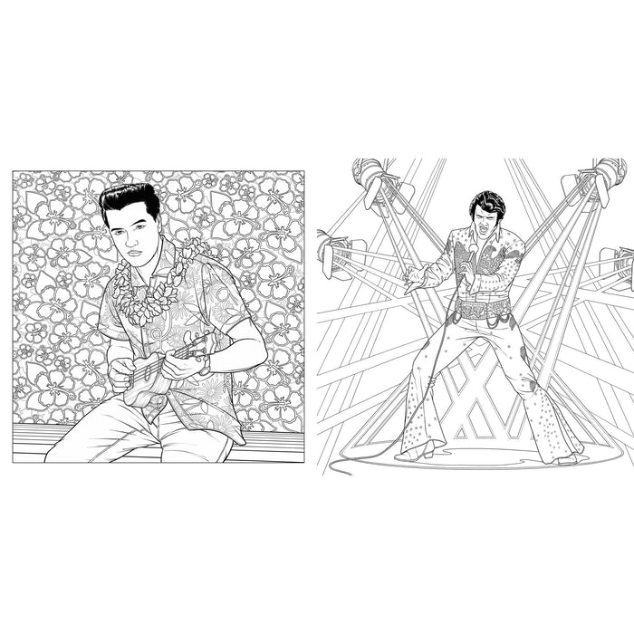 Elvis: The Coloring Book
