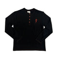 Elvis The King Long Sleeve Henley
