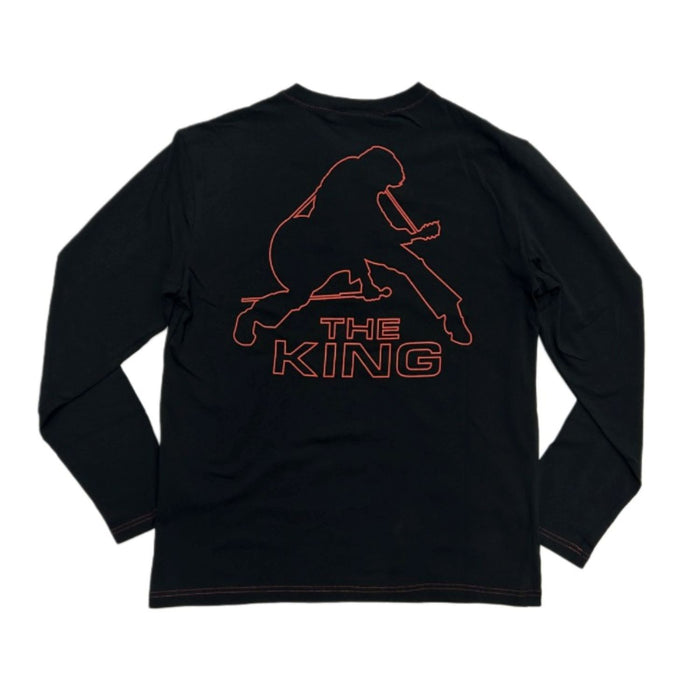 Elvis The King Long Sleeve Henley