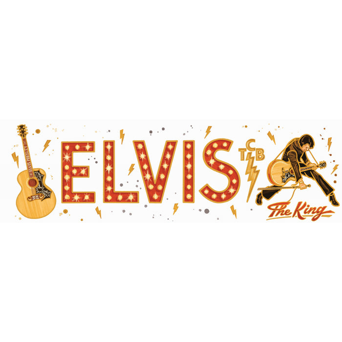 Elvis The King Stemless Wine Glass