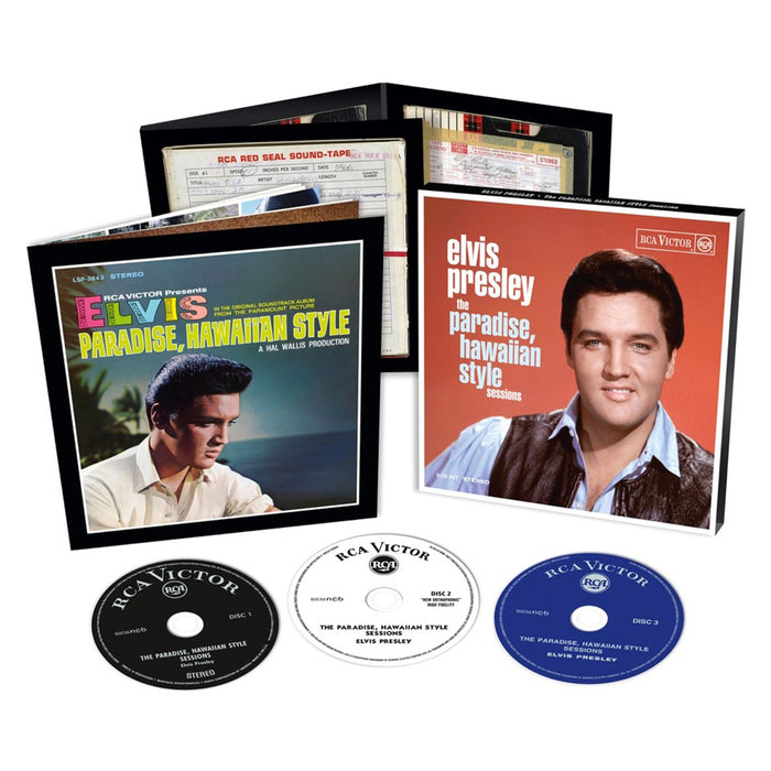 Elvis: The Paradise, Hawaiian Style Sessions FTD 3 CD Set