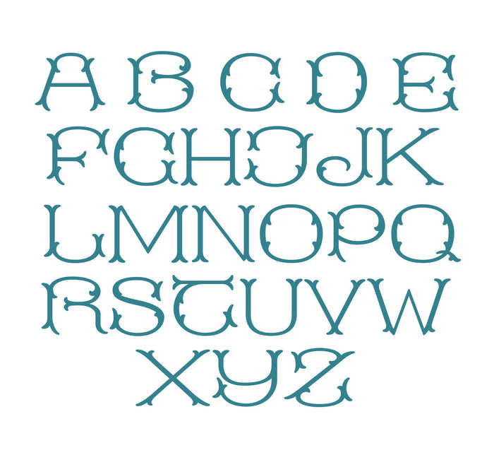 Emmaline Monogram PDF PNG SVG & EPS Monogram Font