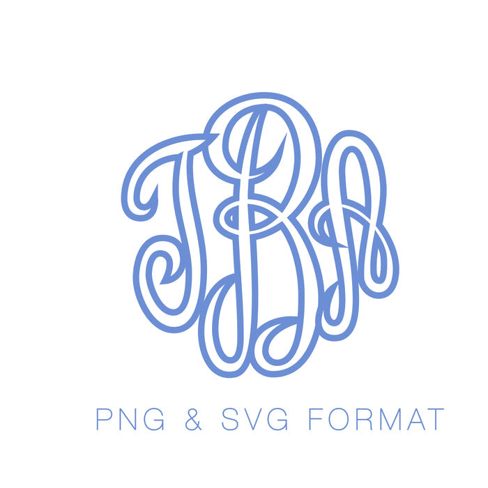 Empress Open PDF PNG SVG & EPS Monogram Font