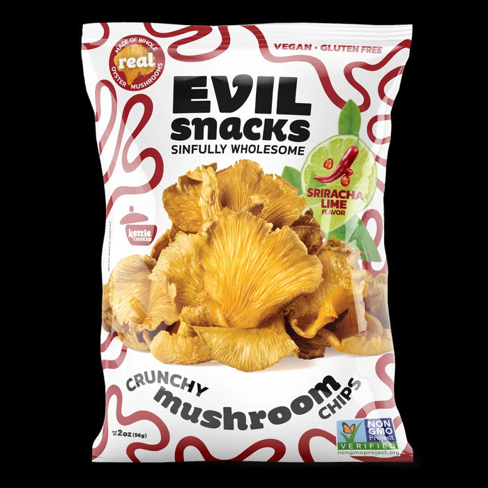 Evil Snacks - Kettle Cooked Oyster Mushrooms