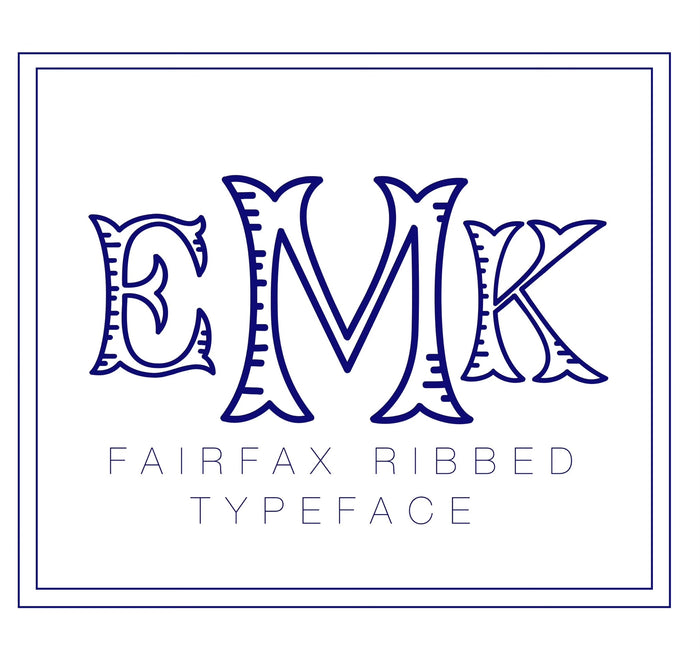 Fairfax Ribbed TYPEFACE FONT