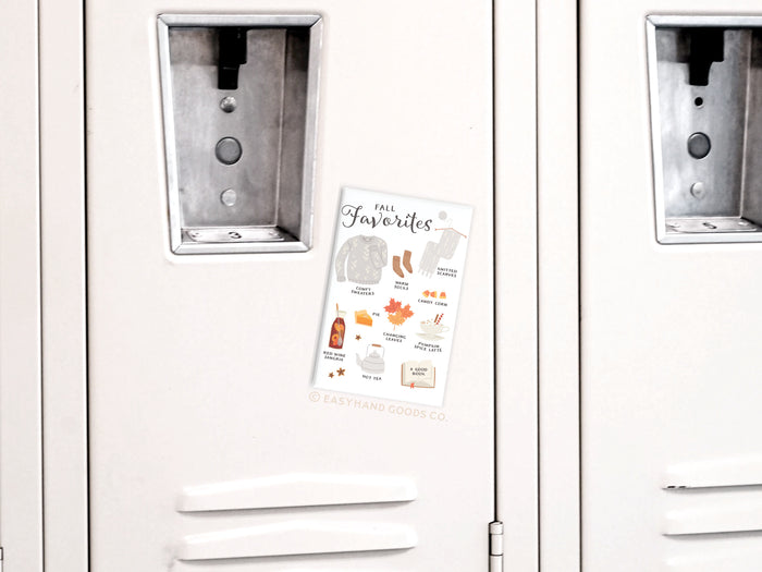 Fall Favorites Refrigerator Magnet