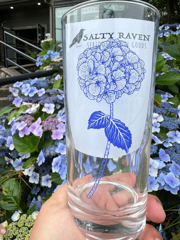 Flowers Hydrangea Flower Color Periwinkle Tall Collins Glasses