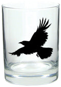Flying Raven Lowball Rocks Glass