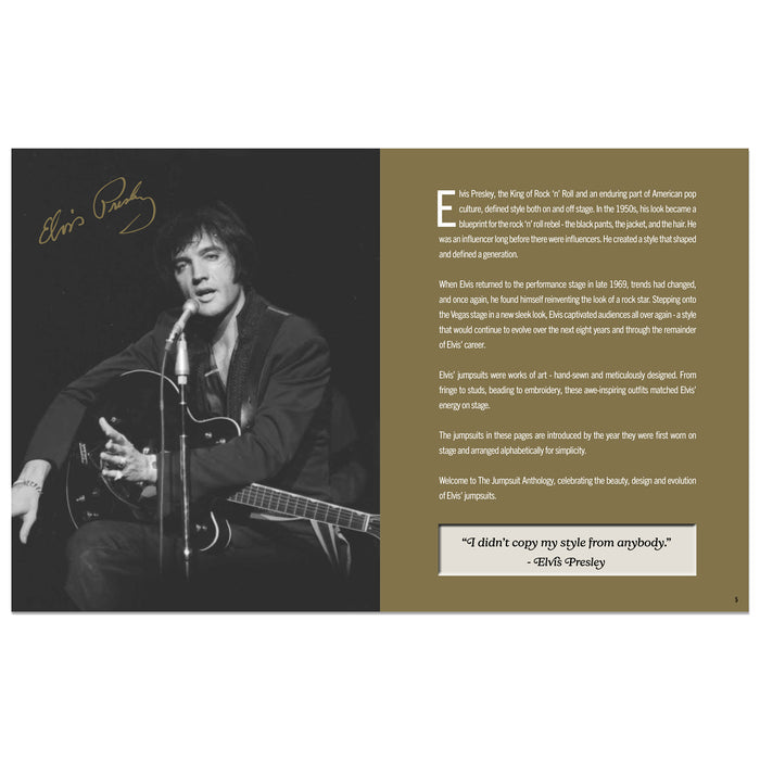 From The Graceland Archives: The Jumpsuit Anthology Hardcover Book