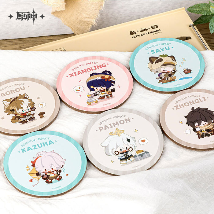 Genshin Go Camping! Cup Lunch Box Blanket