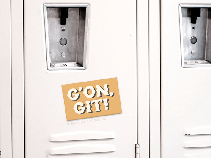 G’on Git Refrigerator Magnet