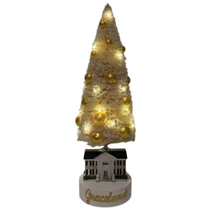 Graceland Bottle Brush Christmas Tree