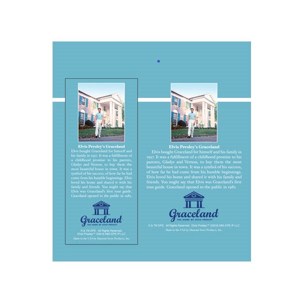 Graceland Elvis Walking Magnet and Bookmark Set