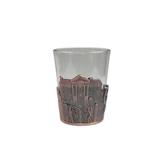 Graceland Shot Glass with Metal Embellished Wrap