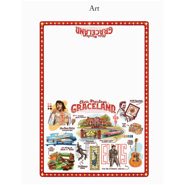 Graceland Storytelling Dish Towel