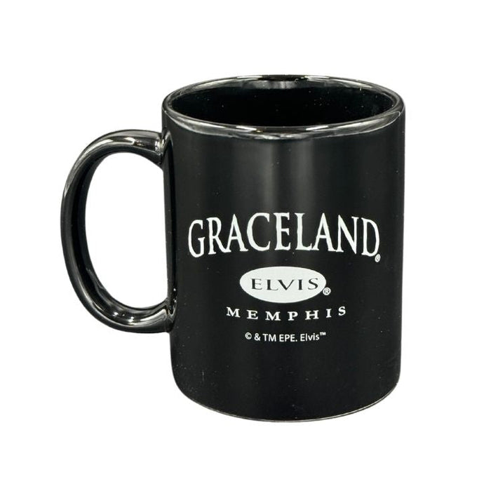 Graceland Trademark Black Coffee Mug