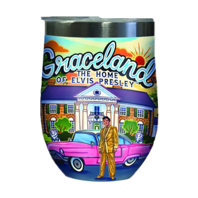 Graceland Whimsy Wine Tumbler