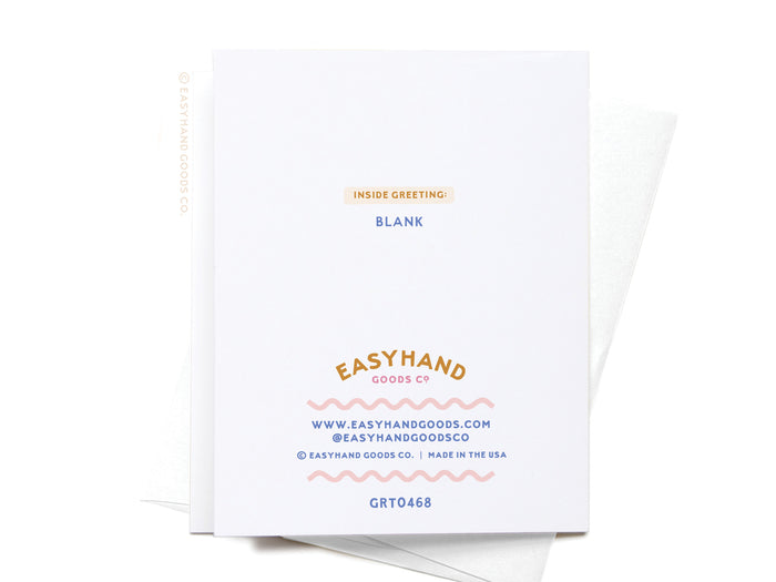 Groovy Good Luck Greeting Card