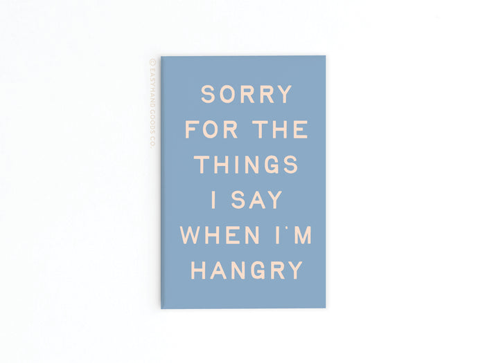 Hangry Refrigerator Magnet - Onderkast Studio
