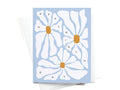 Happy Birthday Groovy Flowers Greeting Card - Onderkast Studio