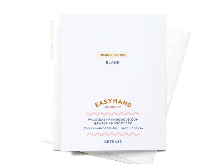 Happy Birthday to My Favorite Bad Babe Greeting Card