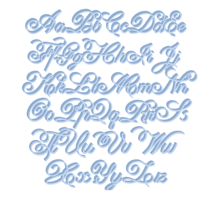Harper Monogram PDF PNG SVG & EPS Monogram Font