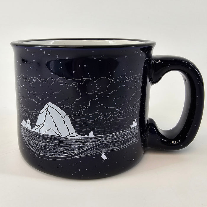 Haystack Humpback Cobalt Blue 15oz Ceramic Campfire Mug