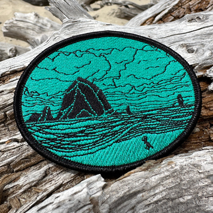 Haystack Humpback Iron-On-Patch