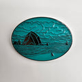 Haystack Humpback Lapel Pin