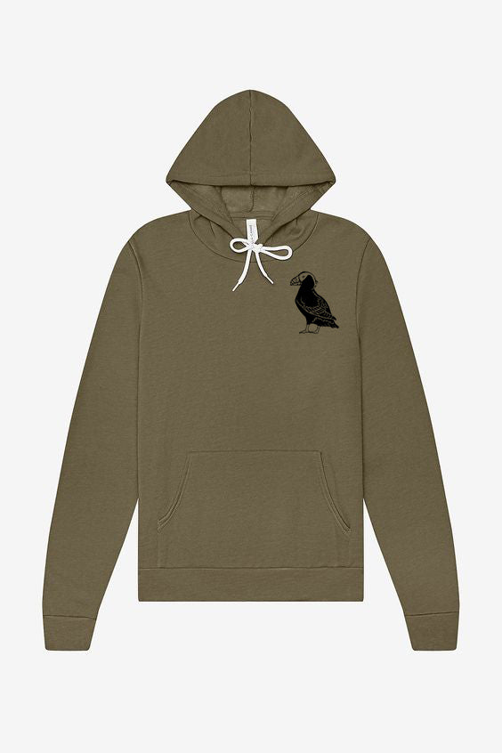 Haystack Humpback Ultra Soft Pull Over Hoodie - Unisex Heather Olive